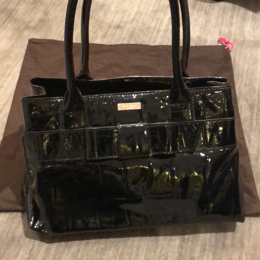 KATE SPADE HANDLE BAG PATENT LEATHER
